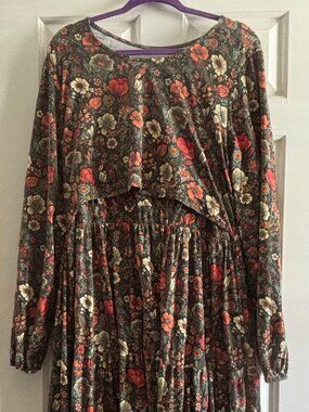 Long Sleeve Floral Dress